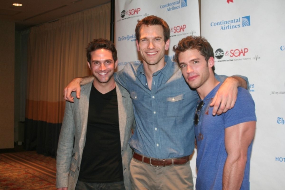 Brandon Barash, Adam Mayfield and David Gregory at 
