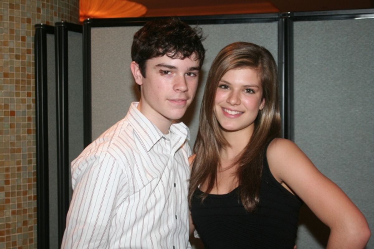 Eddie Alderson and Kelley Missal at 