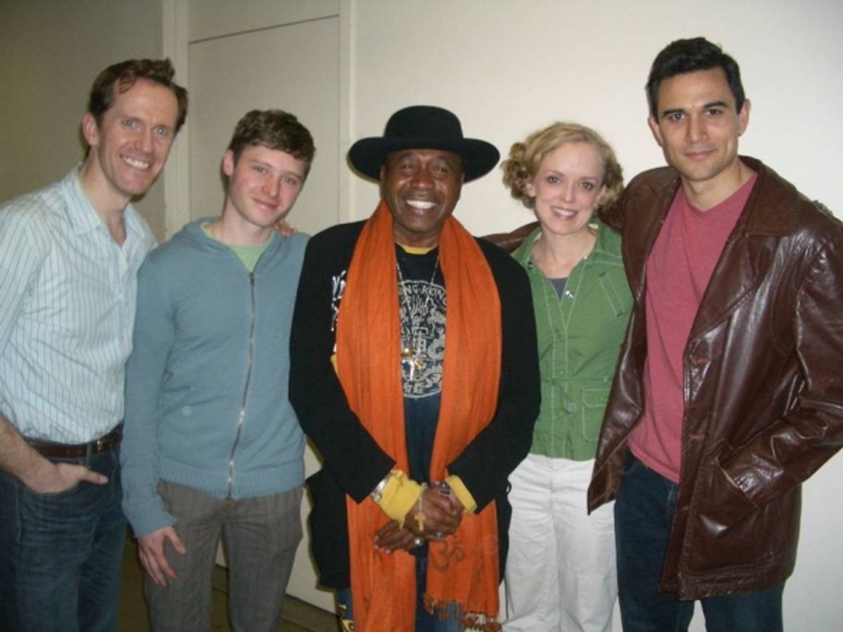 Bobby Steggert, Ben Vereen, Nancy Anderson at 
