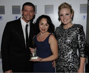 John Partridge, Samantha Spiro and Kerry Ellis Photo
