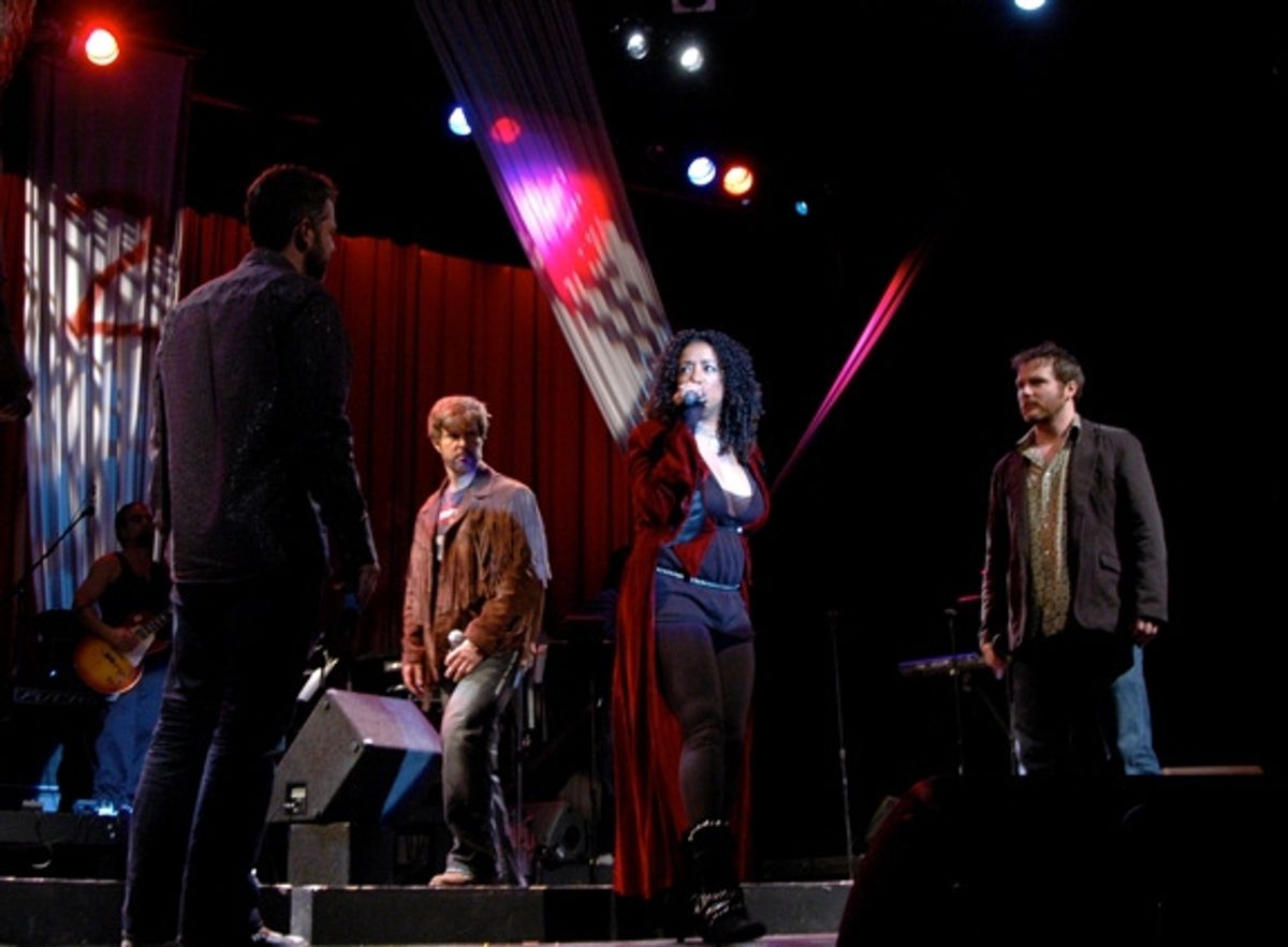 Ron Bohmer, Sophia Ramos and Sean Jenness at 