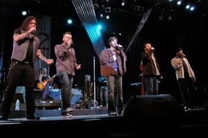 James Lewis, Jeremy Kushnier, Ron Bohmer, Sean Jenness and Lawrence Clayton Photo