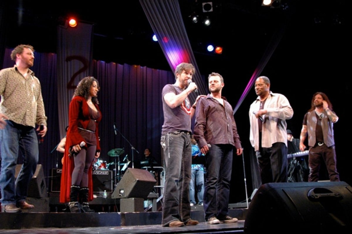 Sean Jenness, Sophia Ramos, Ron Bohmer, Jeremy Kushnier, Lawrence Clayton and James Lewis at 