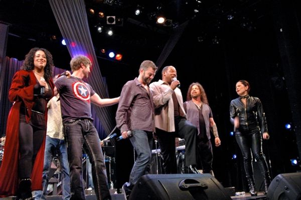 Sophia Ramos, Ron Bohmer, Jeremy Kushnier, Lawrence Clayton, James Lewis and Elaine C Photo