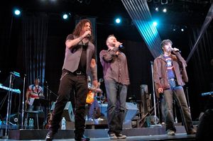 James Lewis, Jeremy Kushnier and Ron Bohmer Photo