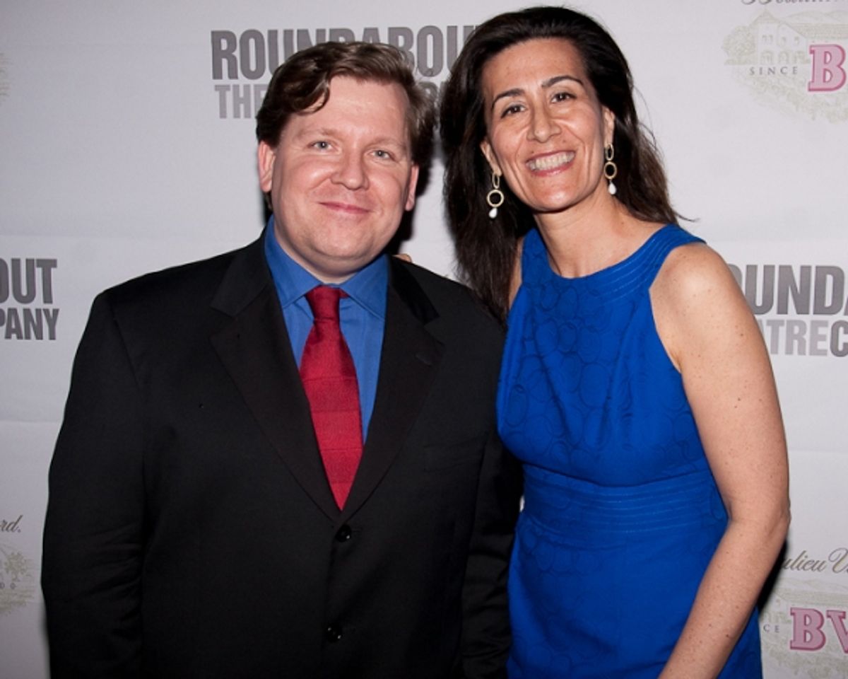 David Lindsay-Abaire and Jeanine Tesori at 