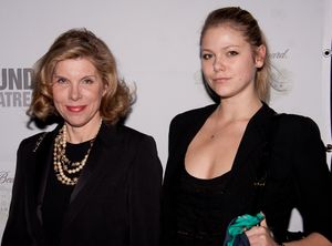 Christine Baranski and daughter @ BroadwayWorld Christine Baranski and daughter Photo