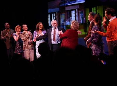 Norm Lewis, Erin Mackey, Euan Morton, Vanessa Williams, Stephen Sondheim, Barbara Coo Photo