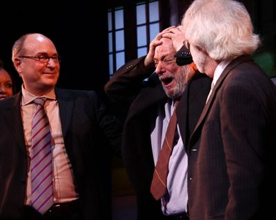 James Lapine, Stephen Sondheim, and John Weidman Photo