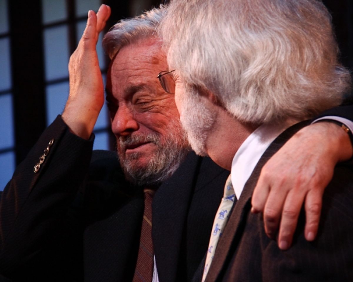 Stephen Sondheim and John Weidman at 