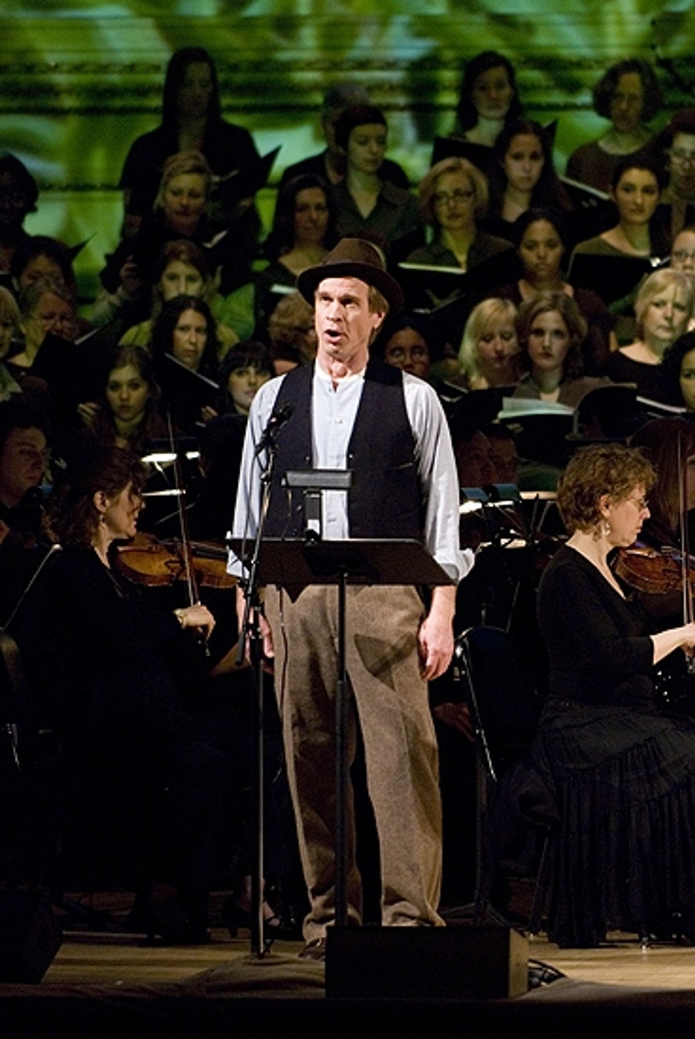 Photo Coverage: Fonda, Ebersole et al. in Collegiate Chorale's GRAPES OF WRATH Photo Coverage: Fonda, Ebersole et al. in Collegiate Chorale's GRAPES OF WRATH Image