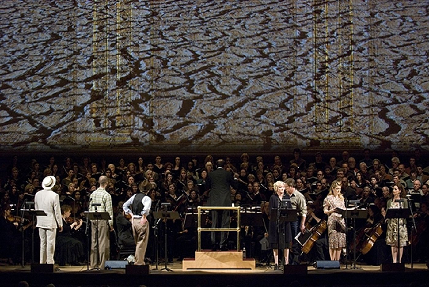 Photo Coverage: Fonda, Ebersole et al. in Collegiate Chorale's GRAPES OF WRATH Photo Coverage: Fonda, Ebersole et al. in Collegiate Chorale's GRAPES OF WRATH Image