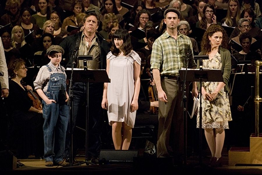 Photo Coverage: Fonda, Ebersole et al. in Collegiate Chorale's GRAPES OF WRATH Image