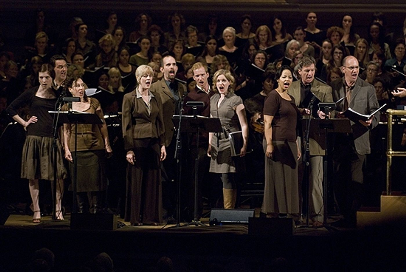 Photo Coverage: Fonda, Ebersole et al. in Collegiate Chorale's GRAPES OF WRATH Photo Coverage: Fonda, Ebersole et al. in Collegiate Chorale's GRAPES OF WRATH Image