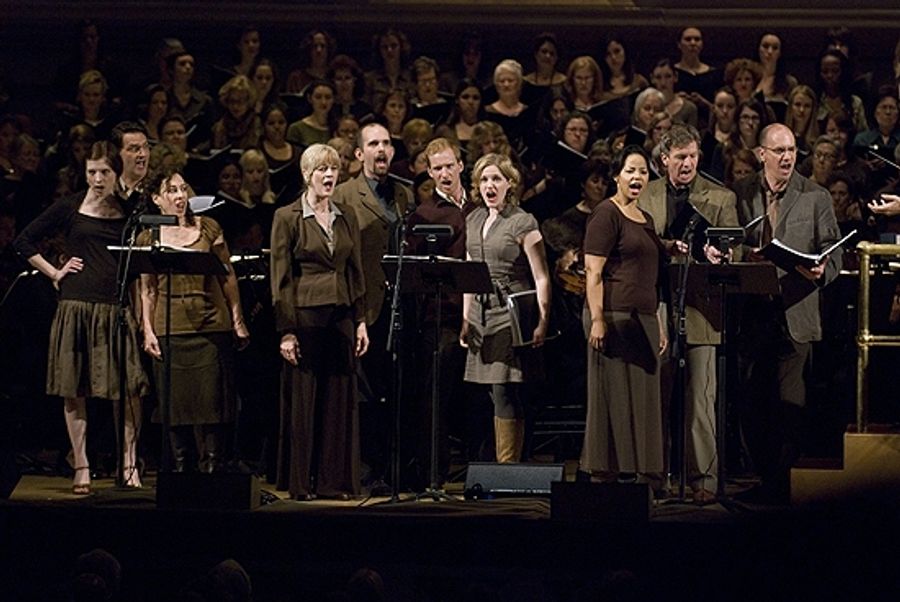 Photo Coverage: Fonda, Ebersole et al. in Collegiate Chorale's GRAPES OF WRATH Image