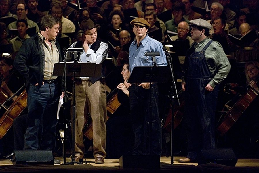 Photo Coverage: Fonda, Ebersole et al. in Collegiate Chorale's GRAPES OF WRATH Image