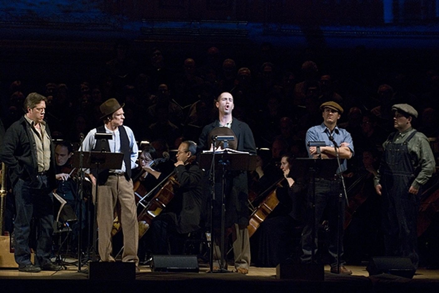 Photo Coverage: Fonda, Ebersole et al. in Collegiate Chorale's GRAPES OF WRATH Photo Coverage: Fonda, Ebersole et al. in Collegiate Chorale's GRAPES OF WRATH Image