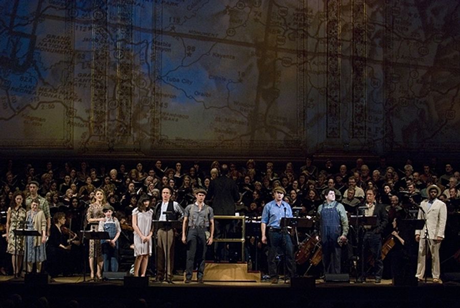 Photo Coverage: Fonda, Ebersole et al. in Collegiate Chorale's GRAPES OF WRATH Image