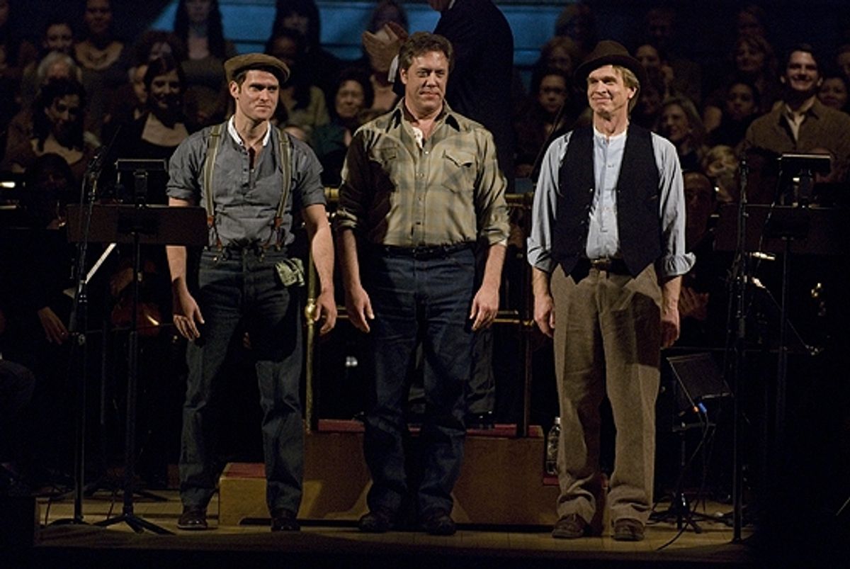 Steven Pasquale, Peter Halverson, Anthony Dean Griffey at 