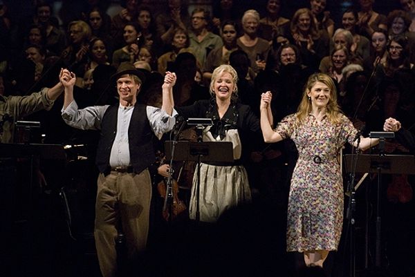 Peter Halverson,Christine Ebersole,Victoria Clark Photo