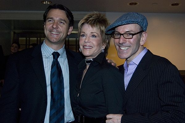 Nathan Gunn, Jane Fonda, and Ricky Ian Gordon Photo