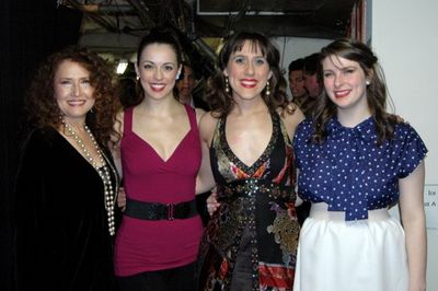 Melissa Manchester, Erin Denman, Farah Alvin and Kristen Dausch Photo