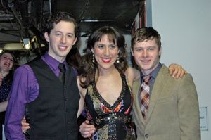 Josh Grisetti, Farah Alvin and Bobby Steggert Photo