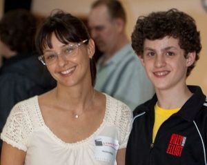 Artistic Director Jessica Rofe with Trent Kowalik @ BroadwayWorld Artistic Director Jessica Rofe with Trent Kowalik Photo