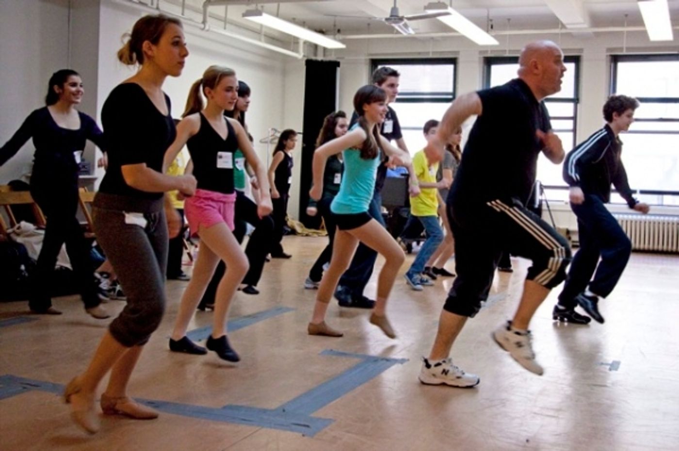 Photo Flash: A Class Act BILLY ELLIOT Workshop with Trent Kowalik & Thommie Retter  Image