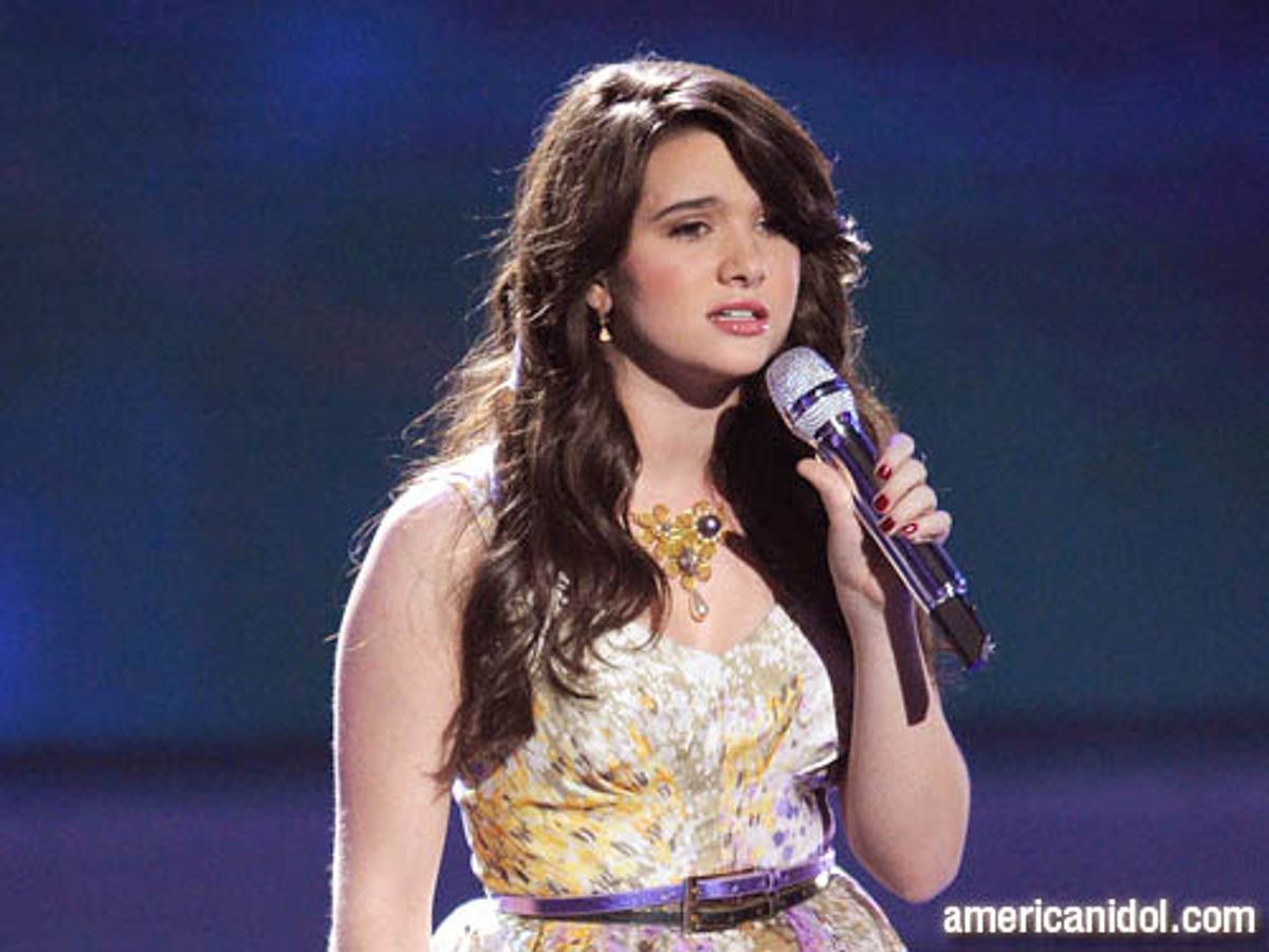 Katie Stevens at 'IDOL' WATCH: The Top 11