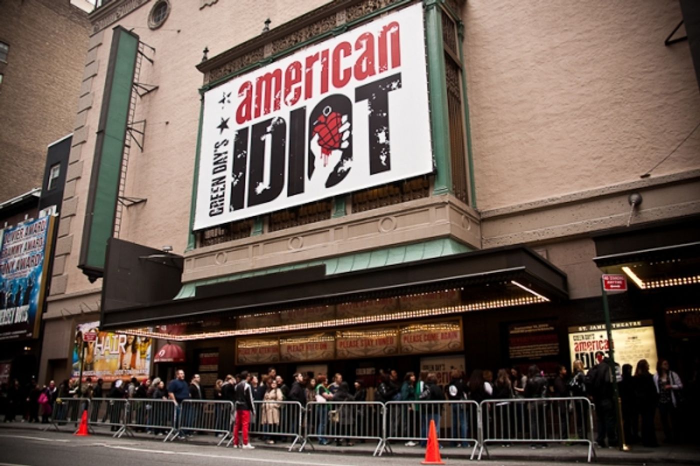 Photo Coverage: AMERICAN IDIOT Final Soudcheck!  Image