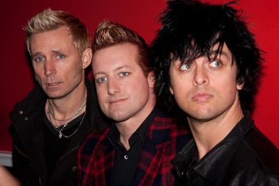 Mike Dirnt, Tre Cool and Billie Joe Armstrong Photo