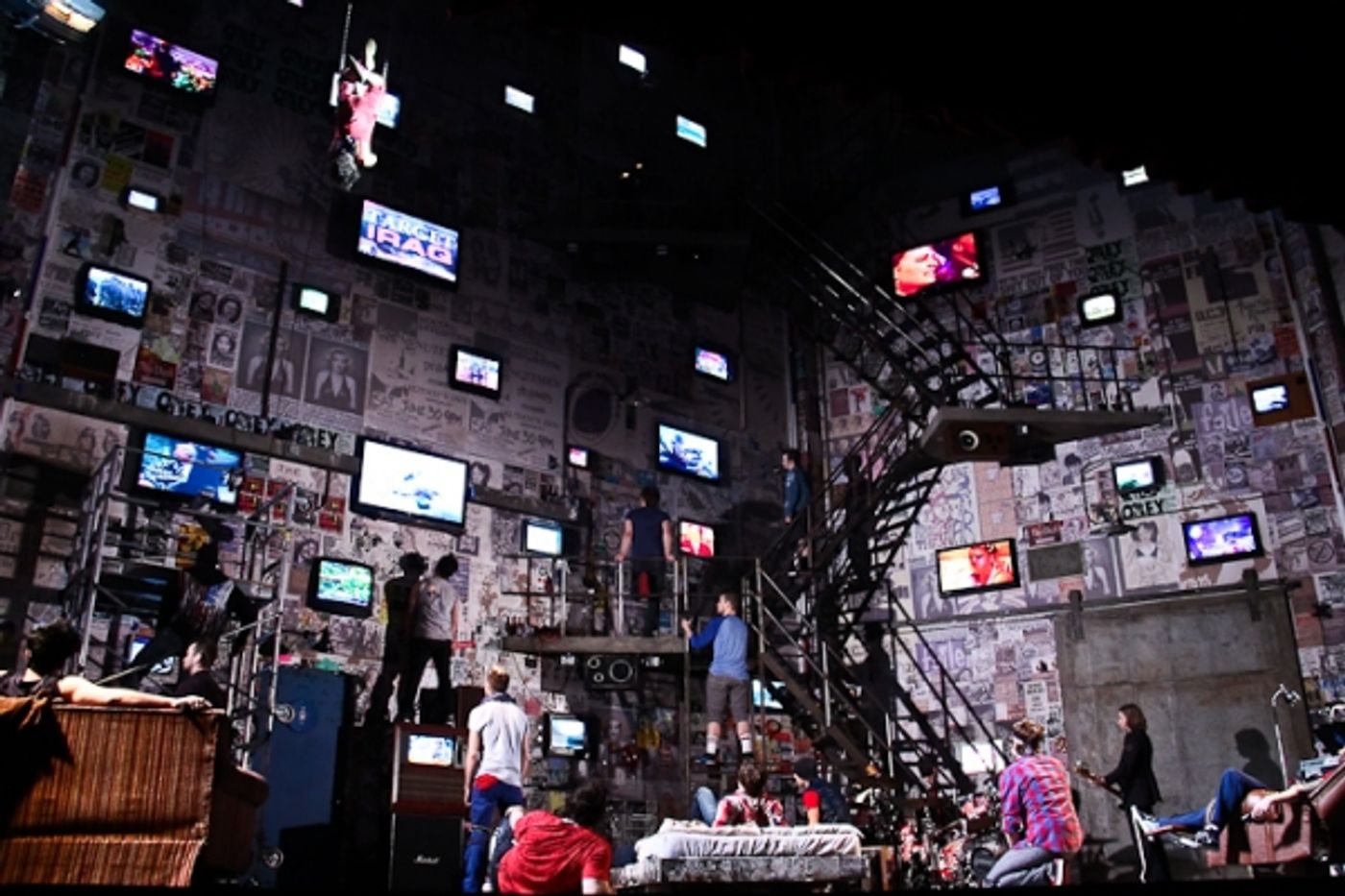 Photo Coverage: AMERICAN IDIOT Final Soudcheck!  Image