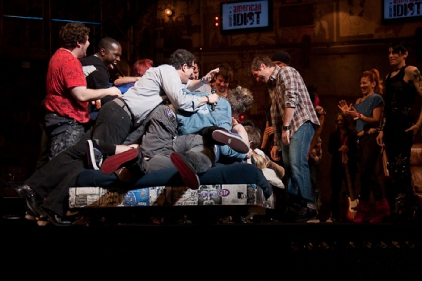 Photo Coverage: AMERICAN IDIOT Final Soudcheck!  Image