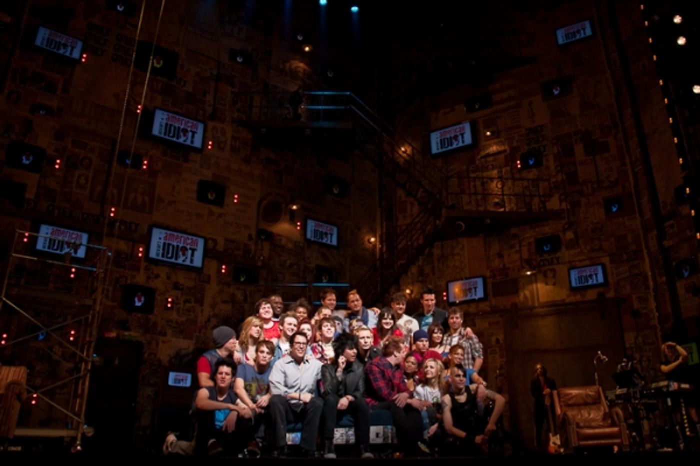 Photo Coverage: AMERICAN IDIOT Final Soudcheck!  Image