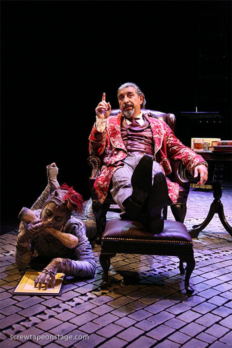 Photo Flash: THE SCREWTAPE LETTERS at the Westside Theatre — photo 3 of 3