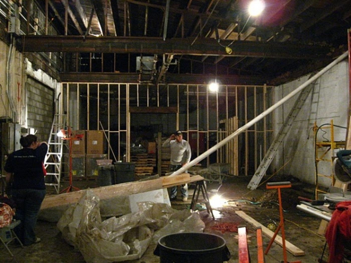 Photo Flash: Madlab Theatre Undergoes Renovations  Image