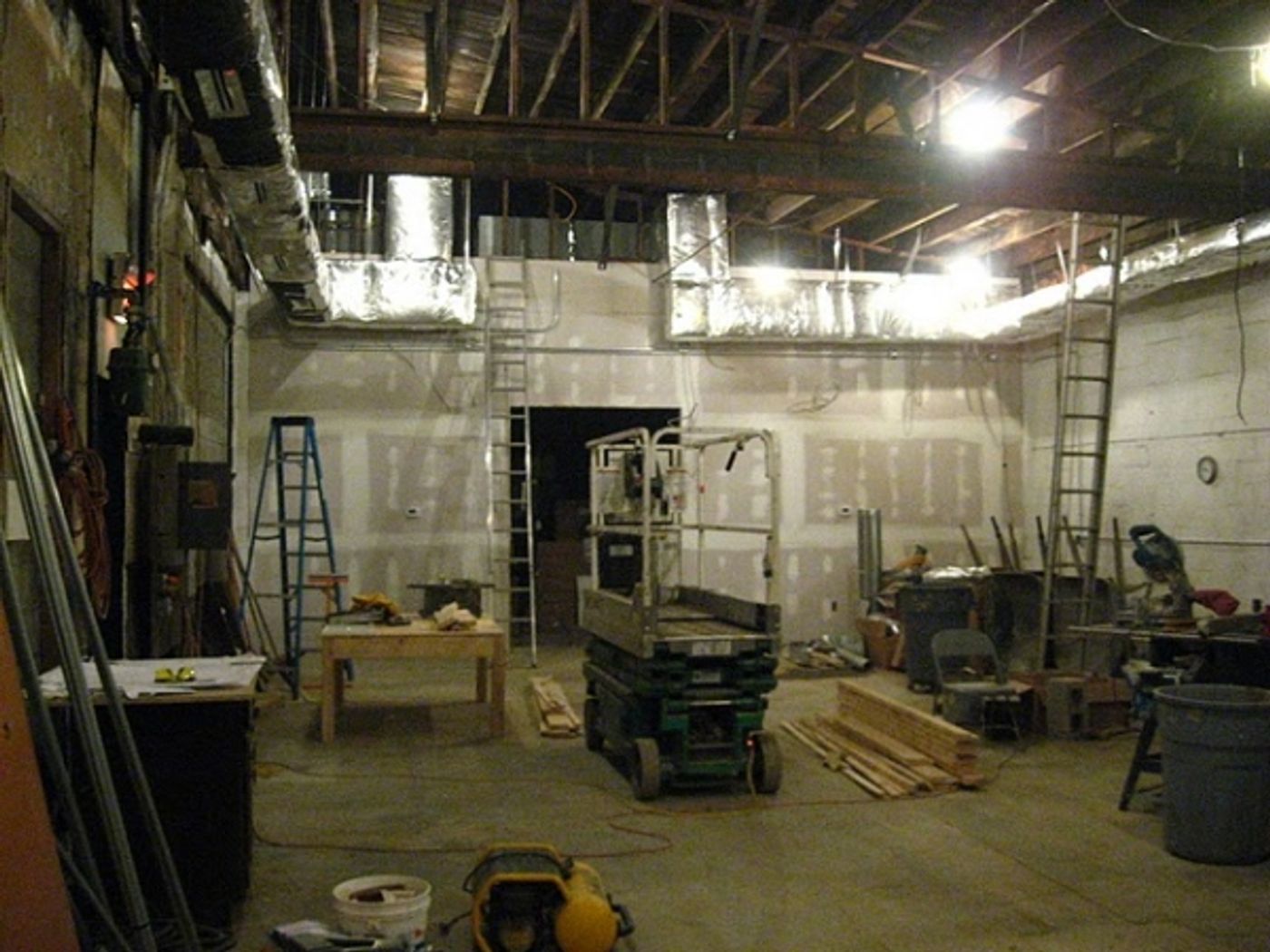 Photo Flash: Madlab Theatre Undergoes Renovations  Image