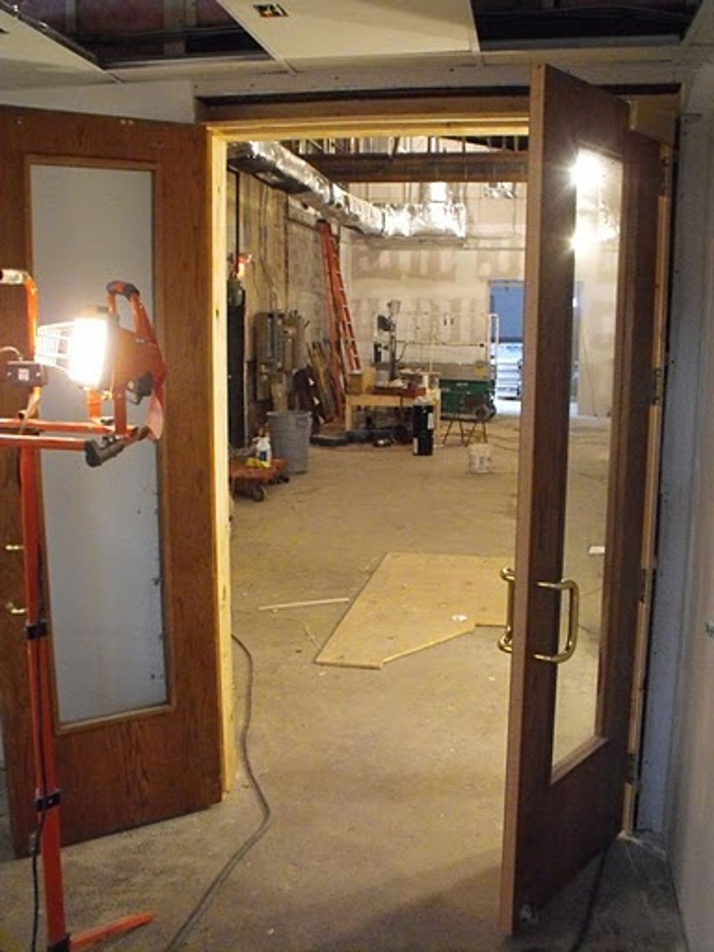 Photo Flash: Madlab Theatre Undergoes Renovations  Image