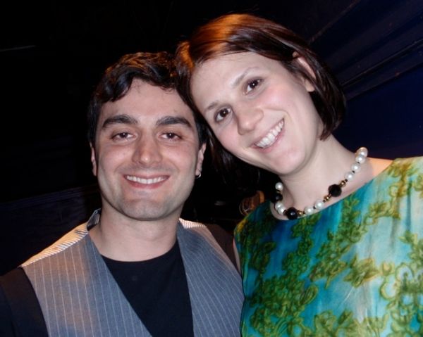 Scenic Designer Gian Marco Lo Forte and Costume Designer Kate Mincer Photo