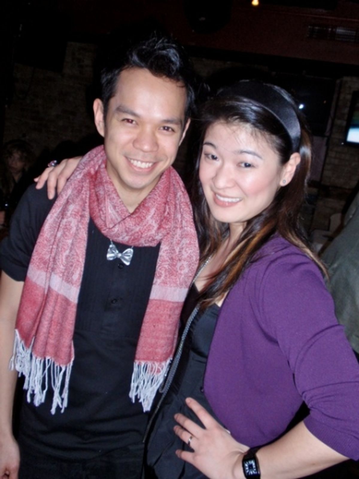 Jon Norman Schneider & Jennifer Lim at 