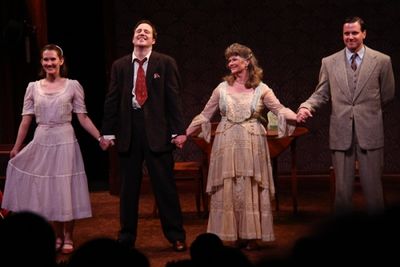 Keira Keeley, Patch Darragh, Judith Ivey, and Michael Mosley Photo
