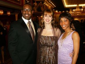 Quentin Earl Darrington, Rachel Rockwell and Valisia LeKae @ BroadwayWorld Quentin Earl Darrington, Rachel Rockwell and Valisia LeKae Photo