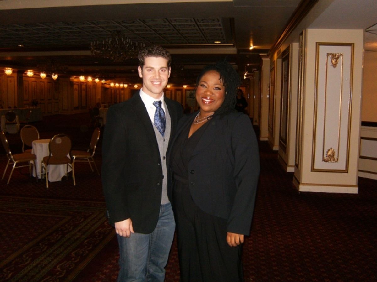 Max Quinlan and Melody Betts at 