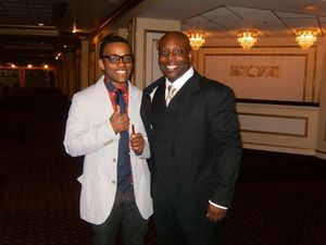 Travis Turner and James Earl Jones II @ BroadwayWorld Travis Turner and James Earl Jones II Photo