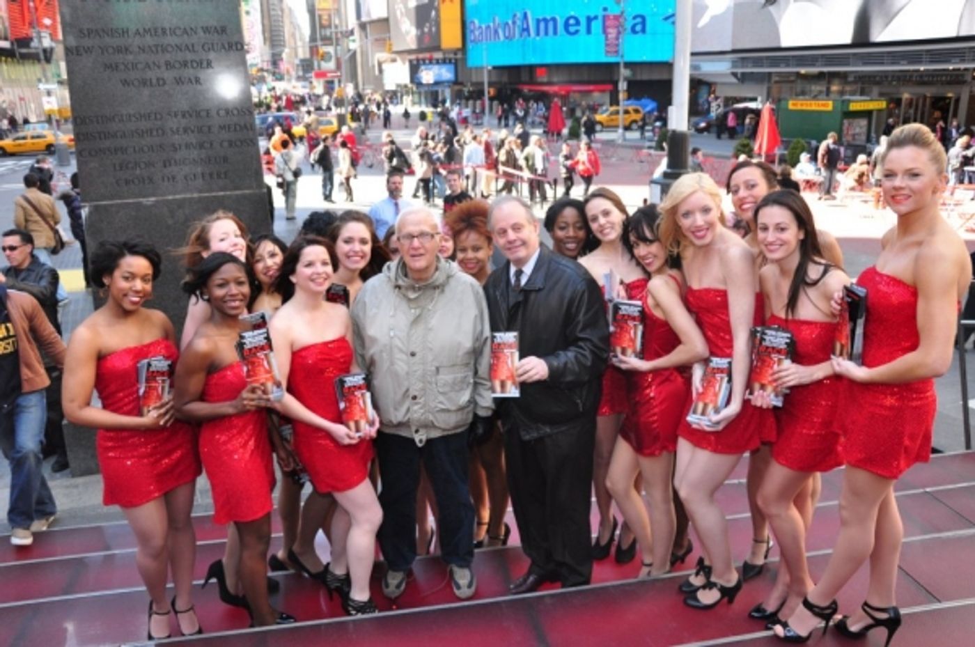 Photos: RACE's Red Dresses Take Over Times Square  Image