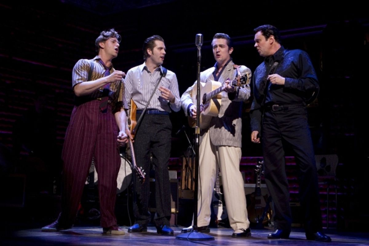 Levi Kreis, Robert Britton Lyons, Eddie Clandening and Lance Guest at 