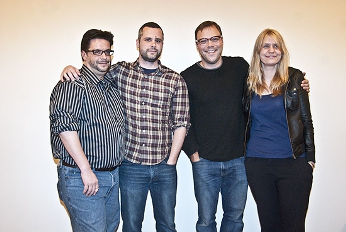 Joe Calarco,Nathan Tysen,Chris Miller, Mariana Elder at 