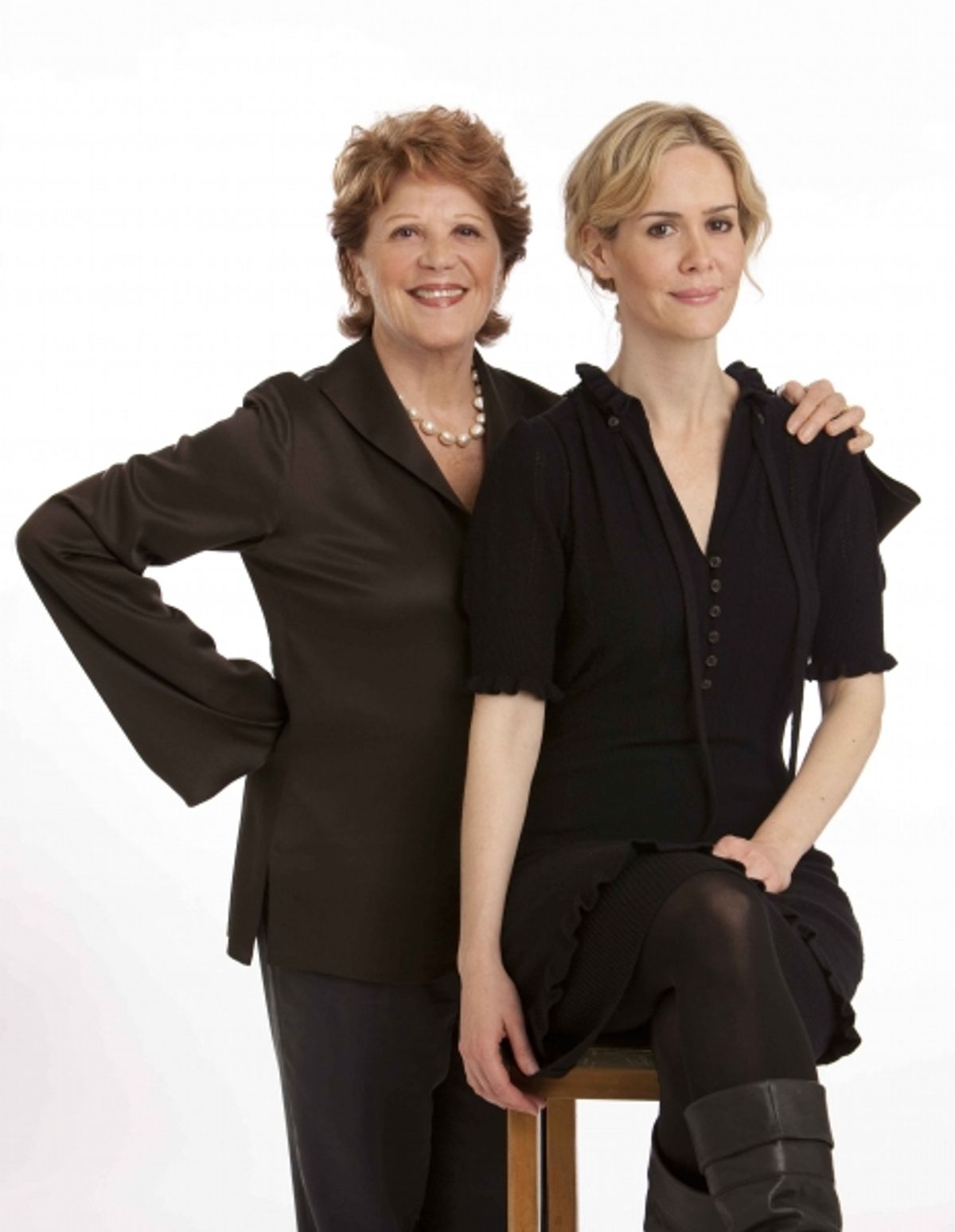 Linda Lavin and Sarah Paulson at 