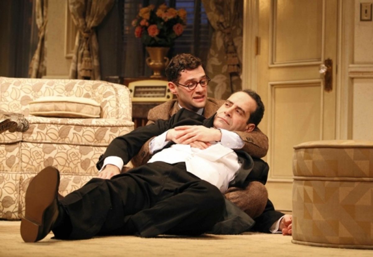 Justin Bartha and Tony Shalhoub at 